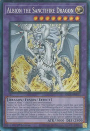 Albion the Sanctifire Dragon (Collector's Rare) RA05-EN037 (Rarity Collection 5)