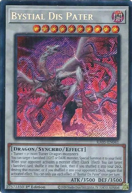 Bystial Dis Pater (Secret Rare) RA05-EN041 (Rarity Collection 5)
