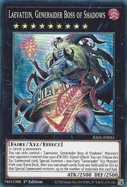 Laevatein, Generaider Boss of Shadows RA05-EN051 (Rarity Collection 5)