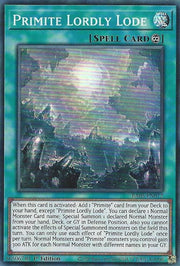 Primite Lordly Lode RA05-EN072 (Rarity Collection 5)