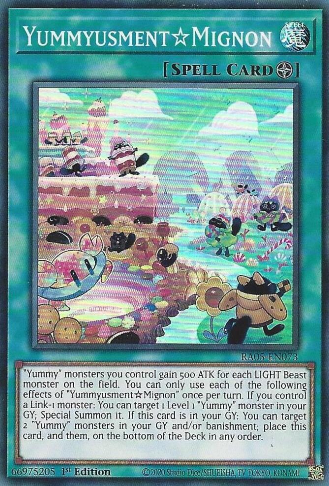YummyusmentMignon RA05-EN073 (Rarity Collection 5)