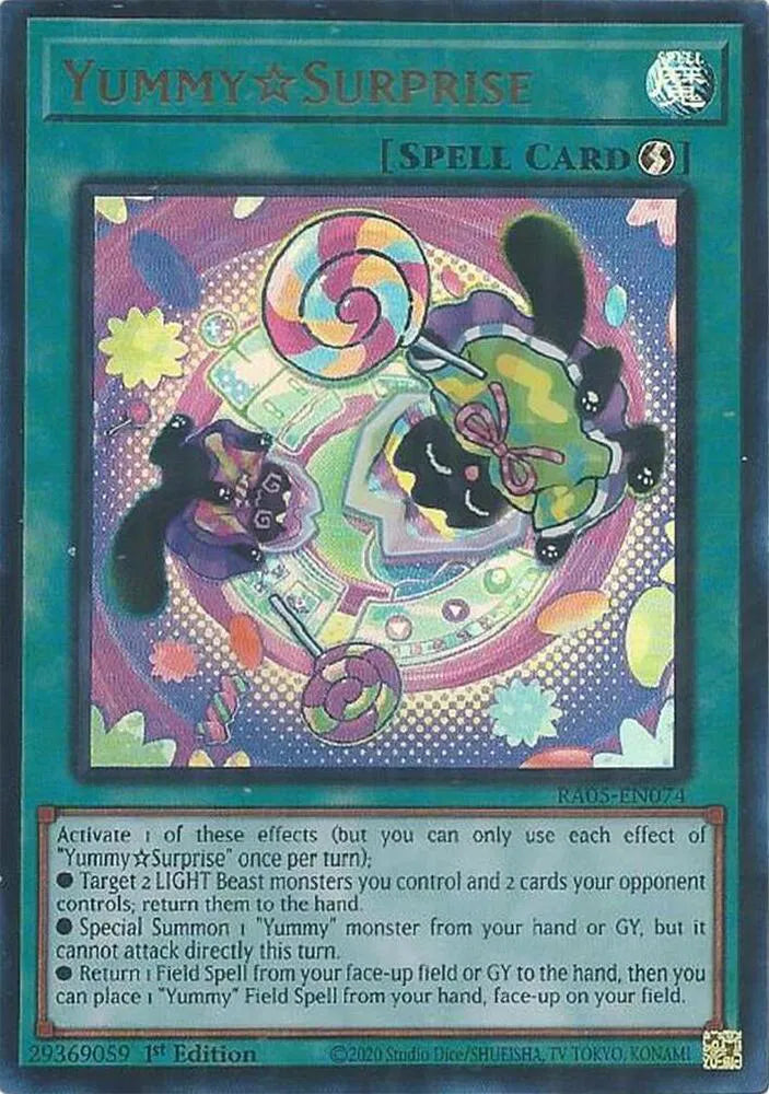 YummySurprise (Ultra Rare) RA05-EN074 (Rarity Collection 5)