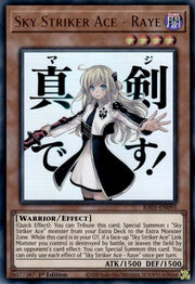 Sky Striker Ace - Raye RA05-EN093 (Rarity Collection 5)
