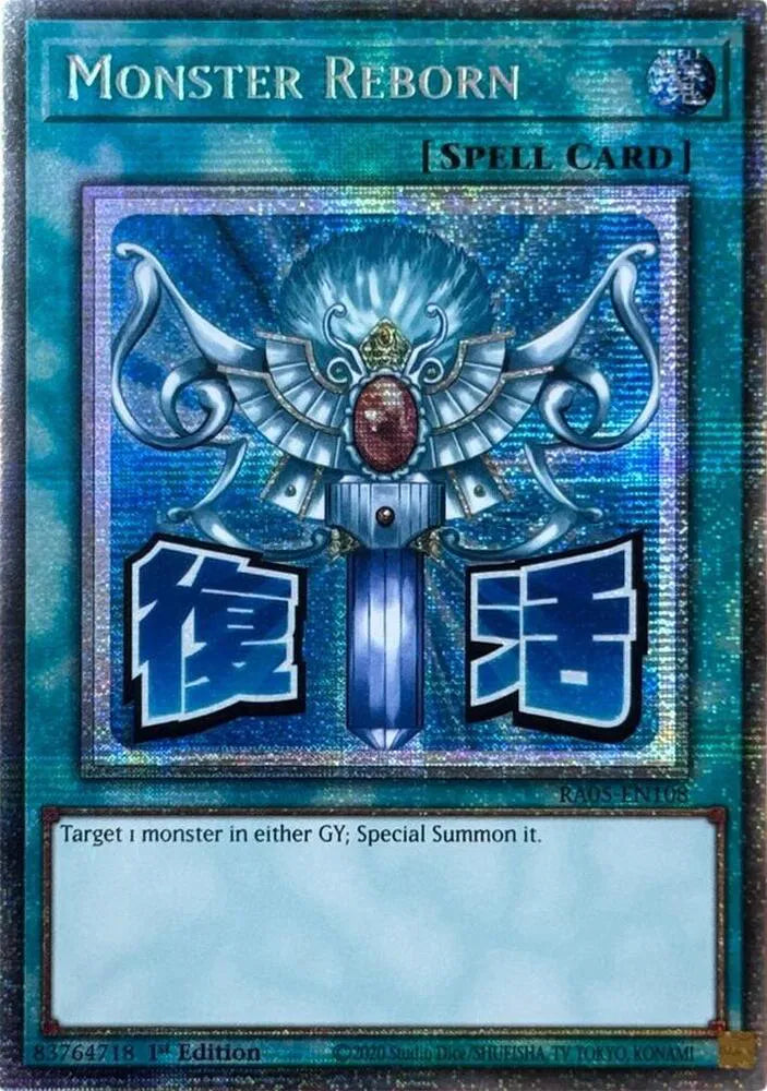 Monster Reborn (Starlight Rare) RA05-EN108 (Rarity Collection 5)
