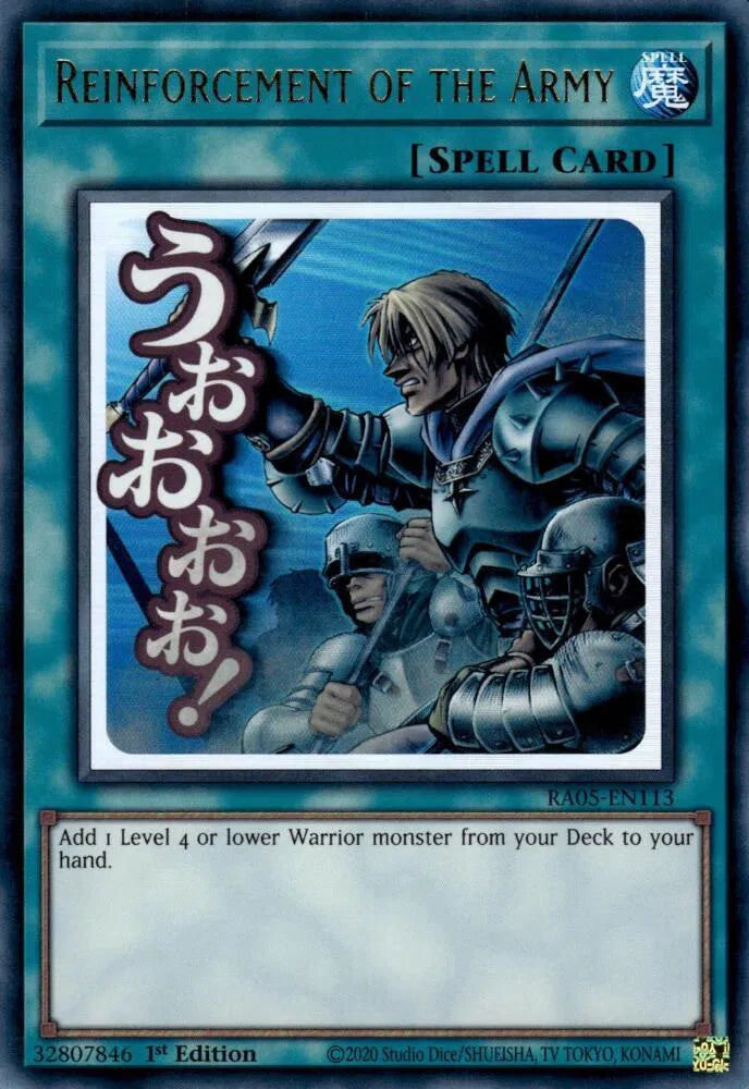 Reinforcement of the Army RA05-EN113 (Rarity Collection 5)