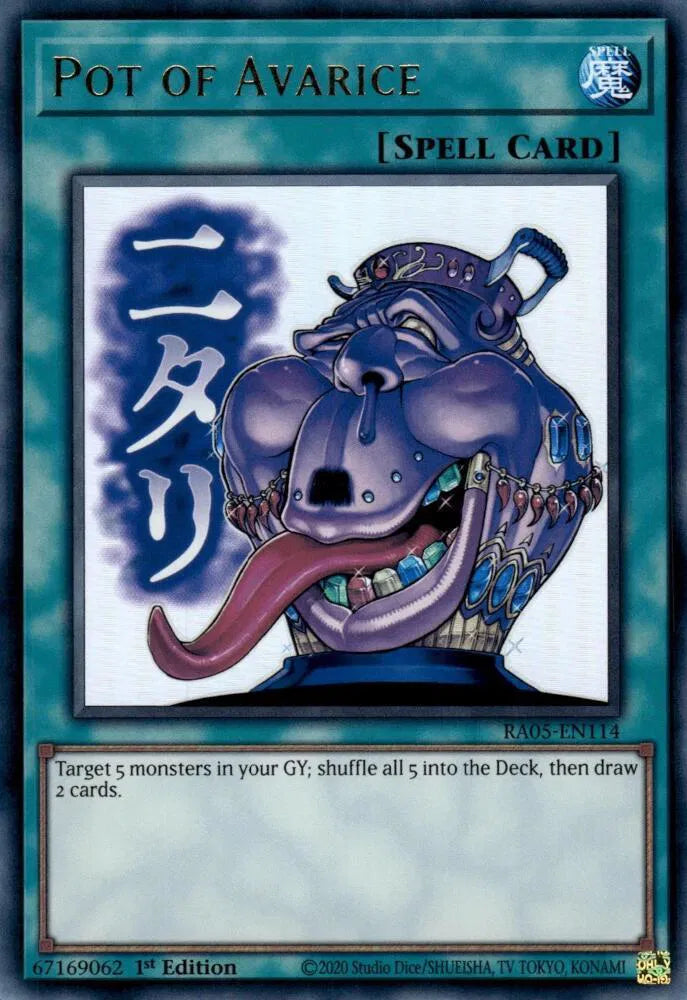 Pot of Avarice RA05-EN114 (Rarity Collection 5)