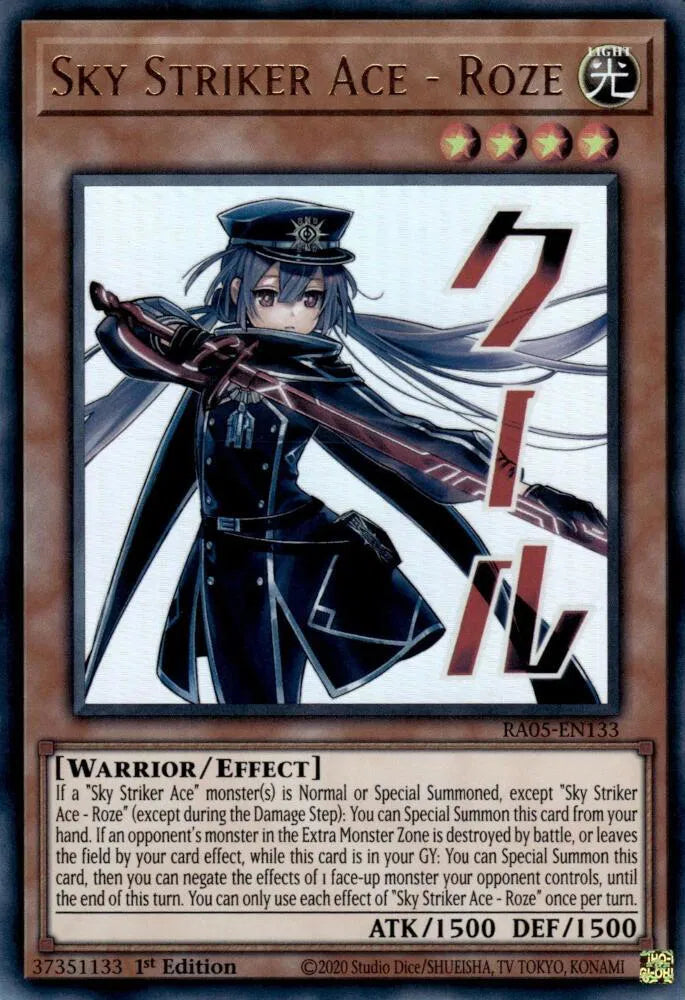 Sky Striker Ace - Roze RA05-EN133 (Rarity Collection 5)