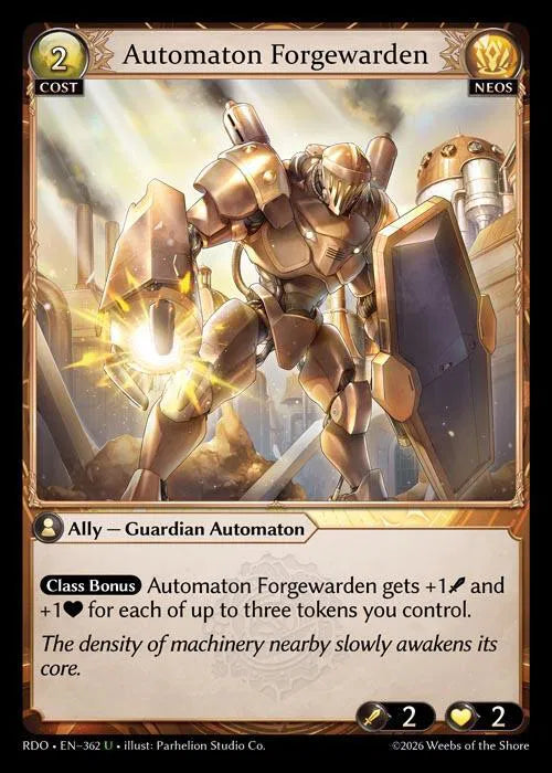 Automaton Forgewarden 362 · Normal (Radiant Origins)