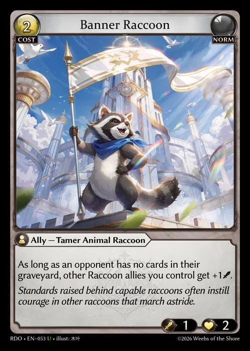 Banner Raccoon 053 · Normal (Radiant Origins)