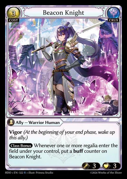 Beacon Knight 322 · Normal (Radiant Origins)