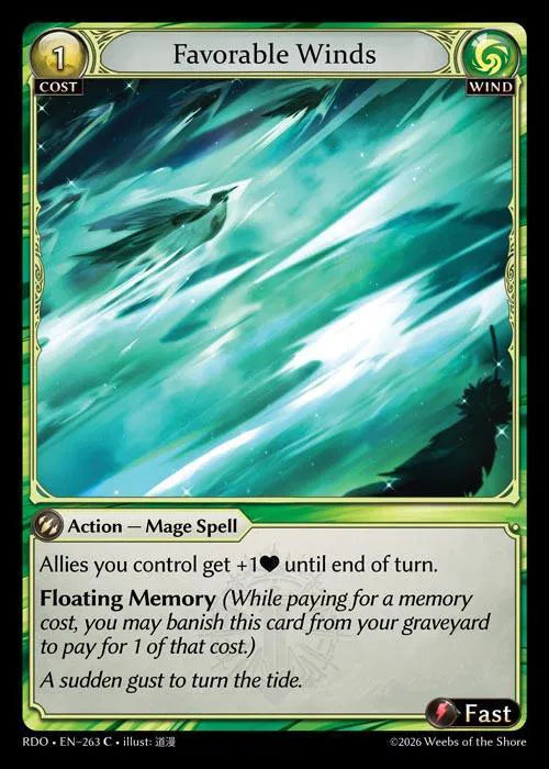 Favorable Winds 263 (Radiant Origins)