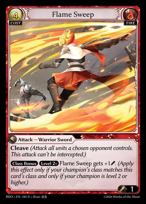 Flame Sweep 185 (Radiant Origins)