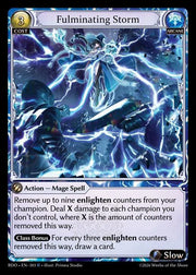 Fulminating Storm 303 · Normal (Radiant Origins)