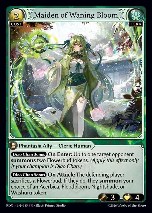 Maiden of Waning Bloom 385 · Normal (Radiant Origins)