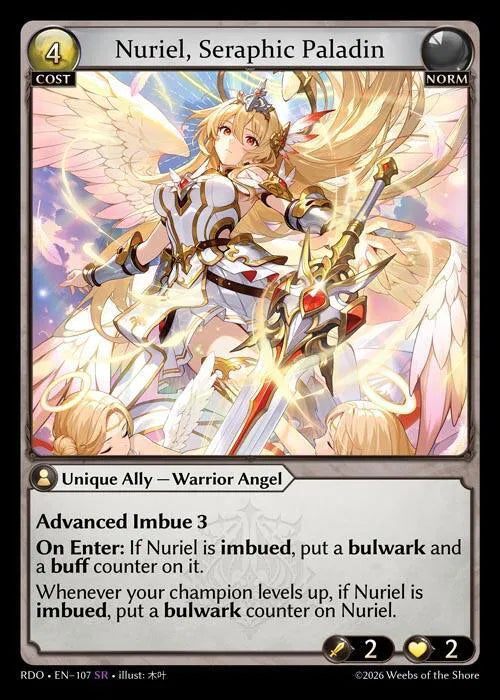 Nuriel, Seraphic Paladin 107 · Normal (Radiant Origins)