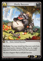 Portly Raccoon 112 · Normal (Radiant Origins)