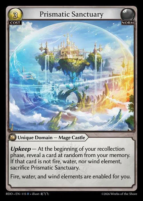Prismatic Sanctuary 115 (Radiant Origins)