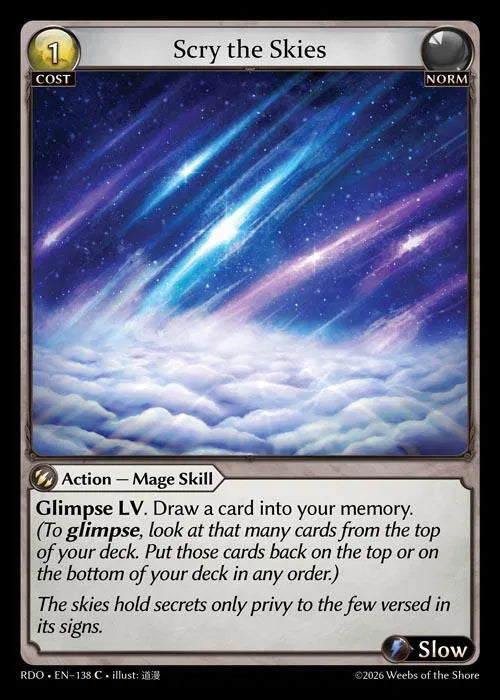 Scry the Skies 138 (Radiant Origins)