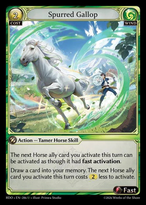 Spurred Gallop 286 · Normal (Radiant Origins)