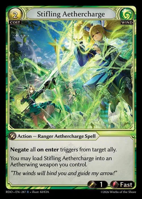 Stifling Aethercharge 287 · Normal (Radiant Origins)