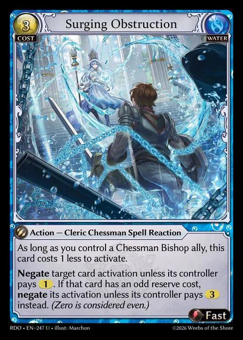 Surging Obstruction 247 · Normal (Radiant Origins)