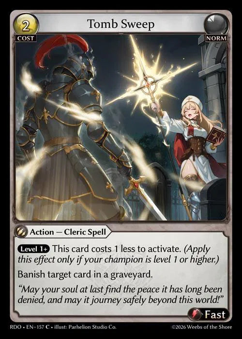 Tomb Sweep 157 · Normal (Radiant Origins)