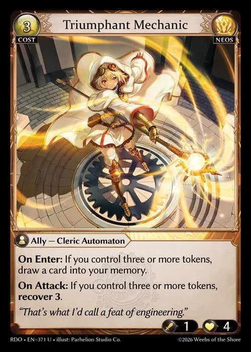Triumphant Mechanic 371 · Normal (Radiant Origins)