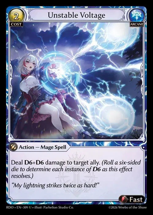 Unstable Voltage 309 · Normal (Radiant Origins)