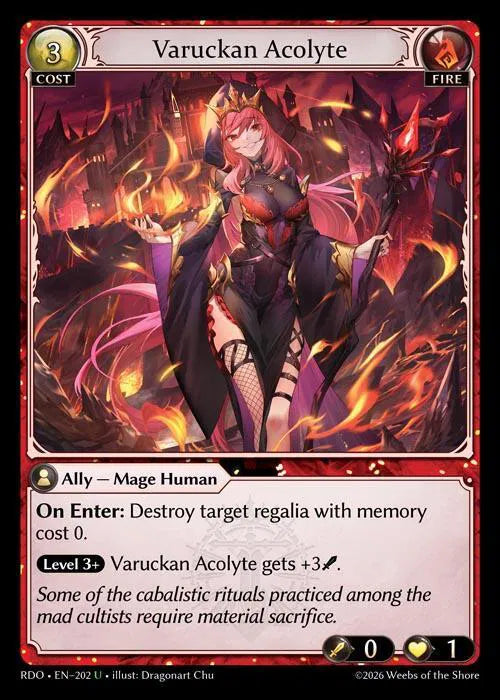 Varuckan Acolyte 202 (Radiant Origins)