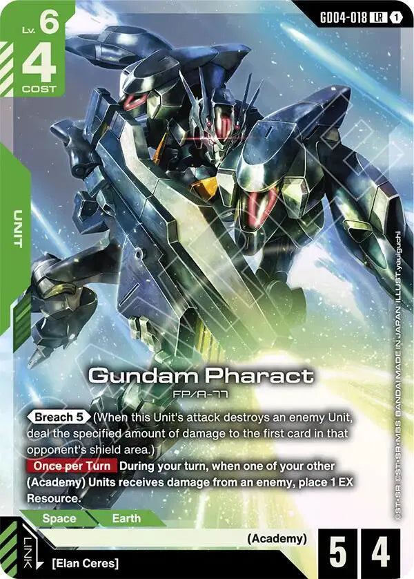 Gundam Pharact GD04-018 · Holofoil (Phantom Aria)