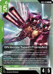GN Armor Type-D (Trans-Am) GD04-019 · Holofoil (Phantom Aria)
