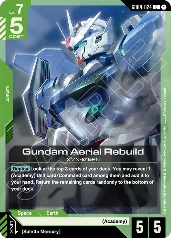 Gundam Aerial Rebuild GD04-024 · Normal (Phantom Aria)