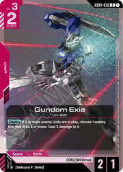 Gundam Exia (GD04-038) · Holofoil (Phantom Aria)