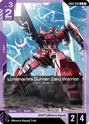 Lunamaria's Gunner Zaku Warrior GD04-062 · Normal (Phantom Aria)