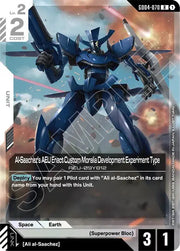 Al-Saachez's AEU Enact Custom Moralia Development Experiment Type GD04-070 · Holofoil (Phantom Aria)
