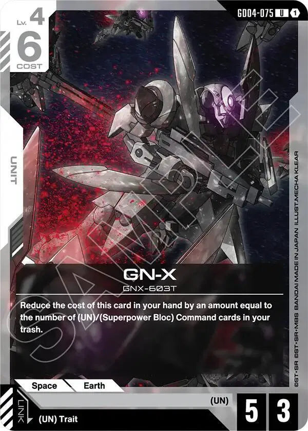 GN-X GD04-075 · Normal (Phantom Aria)