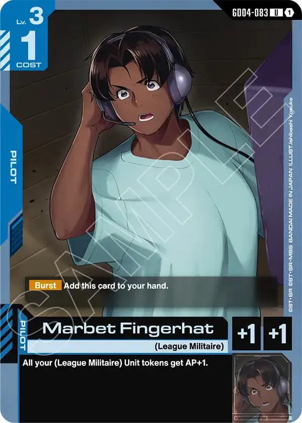 Marbet Fingerhat GD04-083 · Normal (Phantom Aria)