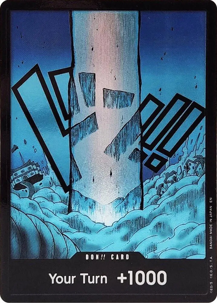 DON!! Card (Enel Lightning) (Double Pack Set Vol. 10) (Adventure on Kami's Island)