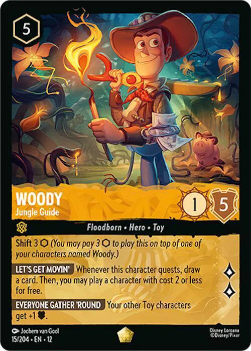 Woody - Jungle Guide 15/204 · Normal (Wilds Unknown)