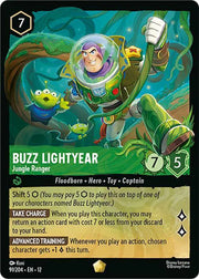 Buzz Lightyear - Jungle Ranger 91/204 · Normal (Wilds Unknown)