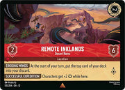 Remote Inklands - Desert Ruins 135/204 · Normal (Wilds Unknown)