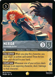 Merida - Formidable Archer 191/204 · Cold Foil (Wilds Unknown)