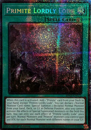 Primite Lordly Lode (Starlight Rare) RA05-EN072 (Rarity Collection 5)