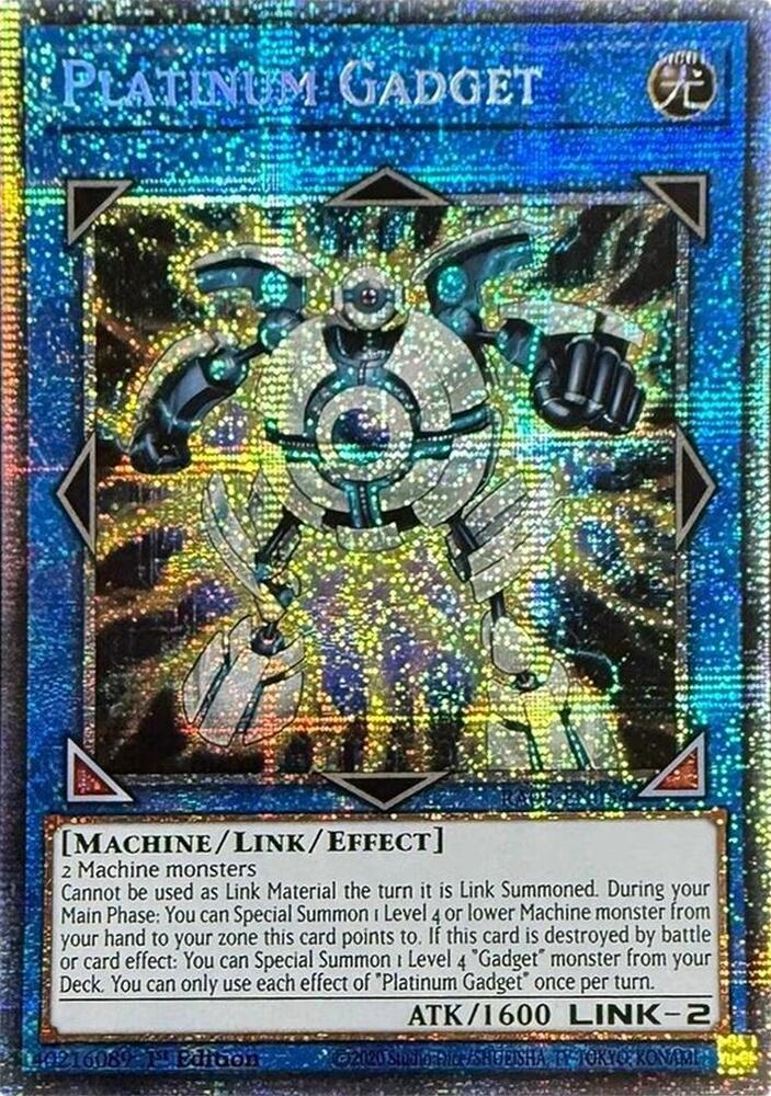 Platinum Gadget (Starlight Rare) RA05-EN054 (Rarity Collection 5)