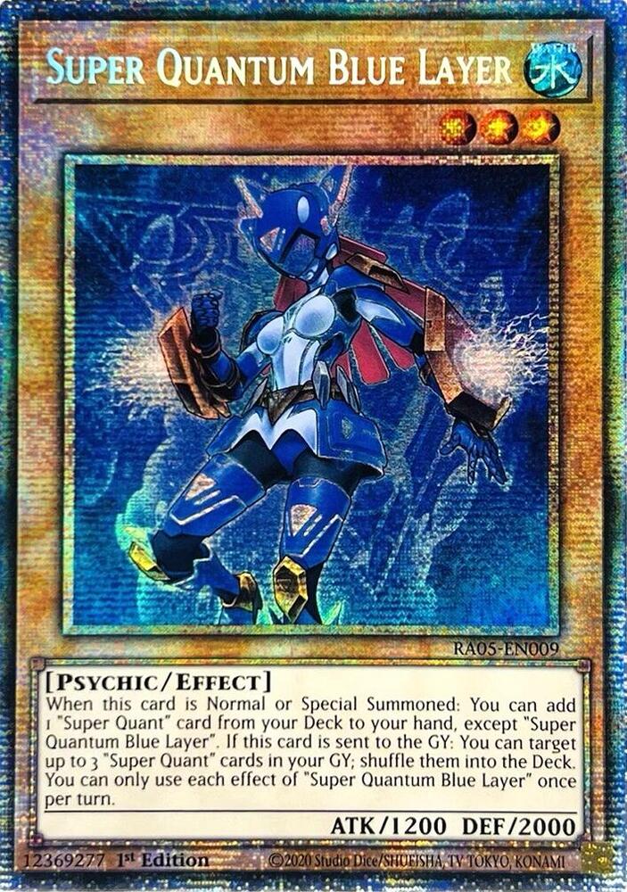 Super Quantum Blue Layer (Starlight Rare) RA05-EN009 (Rarity Collection 5)