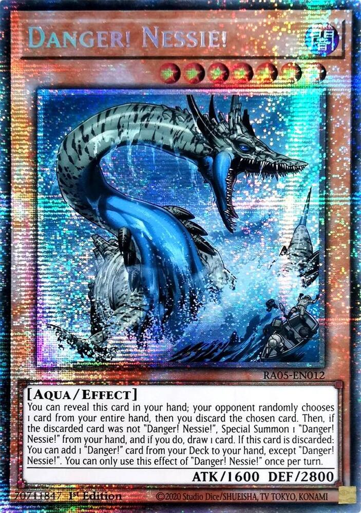Danger! Nessie! (Starlight Rare) RA05-EN012 (Rarity Collection 5)
