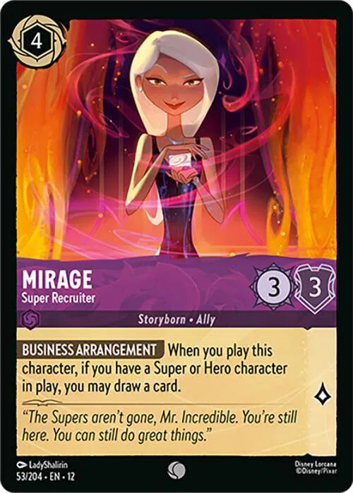 Mirage - Super Recruiter 53/204 · Normal (Wilds Unknown)
