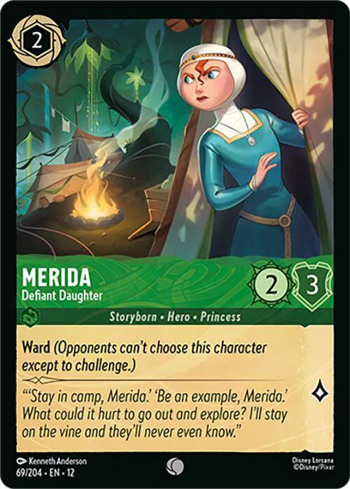 Merida - Defiant Daughter 69/204 · Normal (Wilds Unknown)