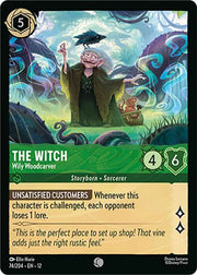 The Witch - Wily Woodcarver 74/204 · Normal (Wilds Unknown)