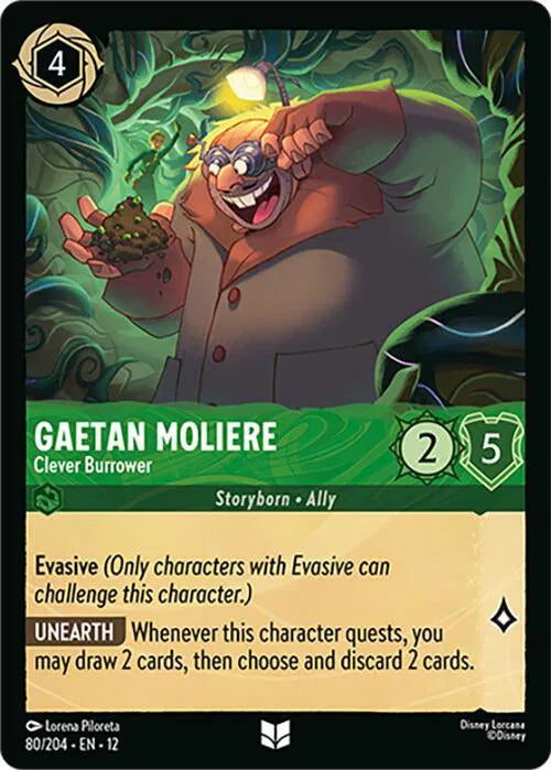 Gaetan Moliere - Clever Burrower 80/204 · Normal (Wilds Unknown)